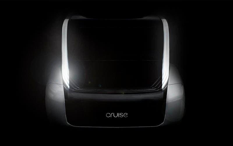 Teaser del nuevo vehículo autónomo de Cruise, fruto de la inversión de Honda