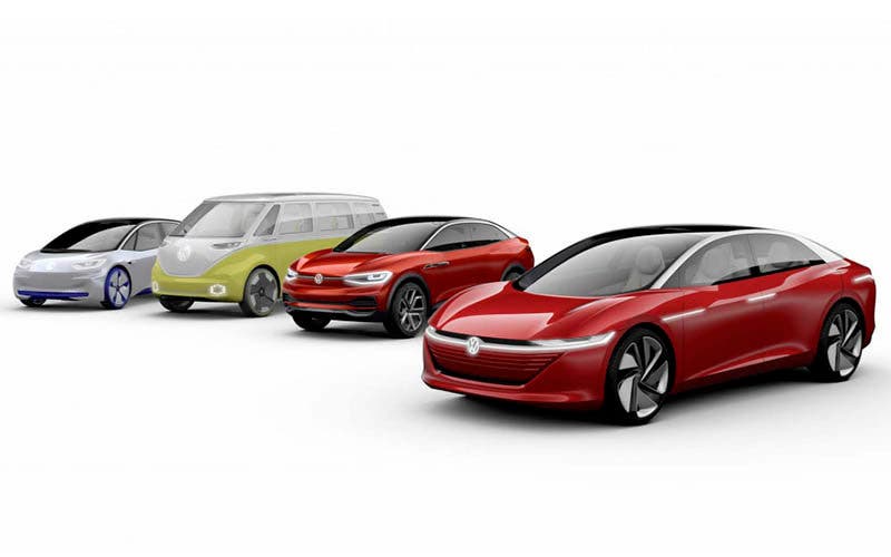 Nueva familia I.D. de coches eléctricos de Volkswagen