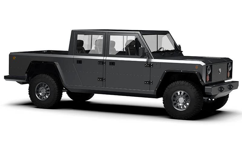 Bollinger B2, el pick-up 4x4 llegará al mercado en 2020
