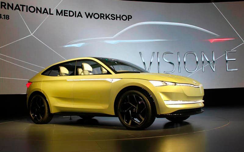 Skoda Vision E concept, un diseño que mezcla el formato SUV y el cupé