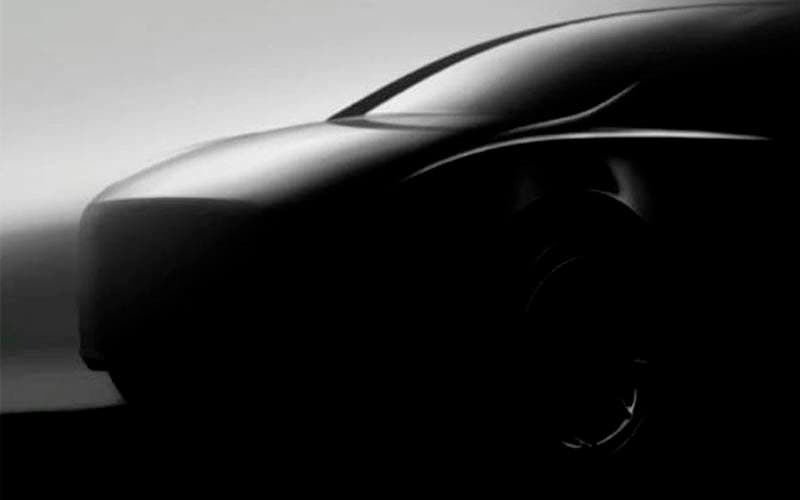 Teaser del Tesla Model Y