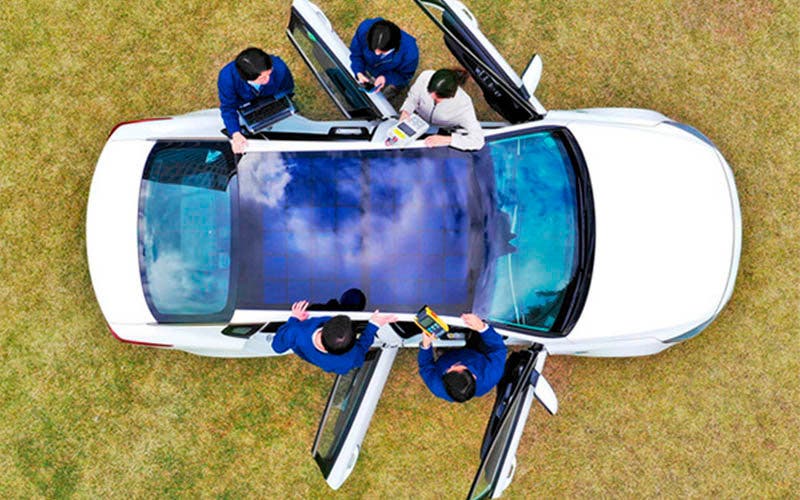 Nuevo techo solar anuciado por Hyundai y kia. Foto proporcionada por Hyundai Motor y Kia Motors