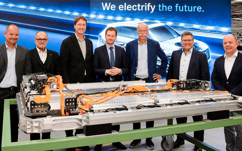 Daimler duplica el personal de la fábrica de baterías de Accumotive en Kamenz