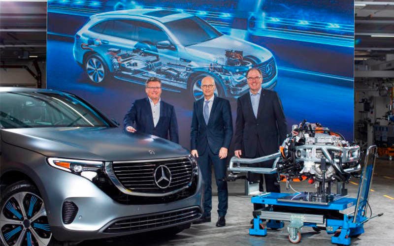 Los componentes eléctricos clave del Mercedes EQC se fabricarán en Hamburgo y Berlín