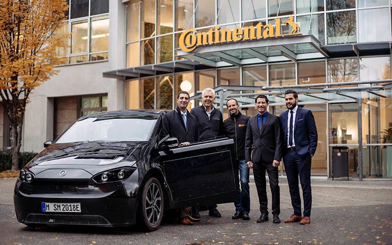 Continental suministrará sistema de propulsión eléctrica del Sion a Sono Motors
