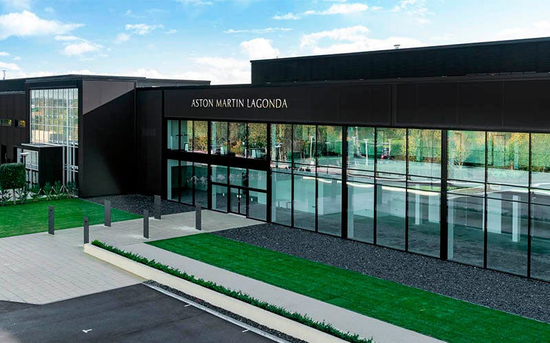 Factoría de St. Athan de Aston Martin Lagonda, cerca de Cardiff, en Gales