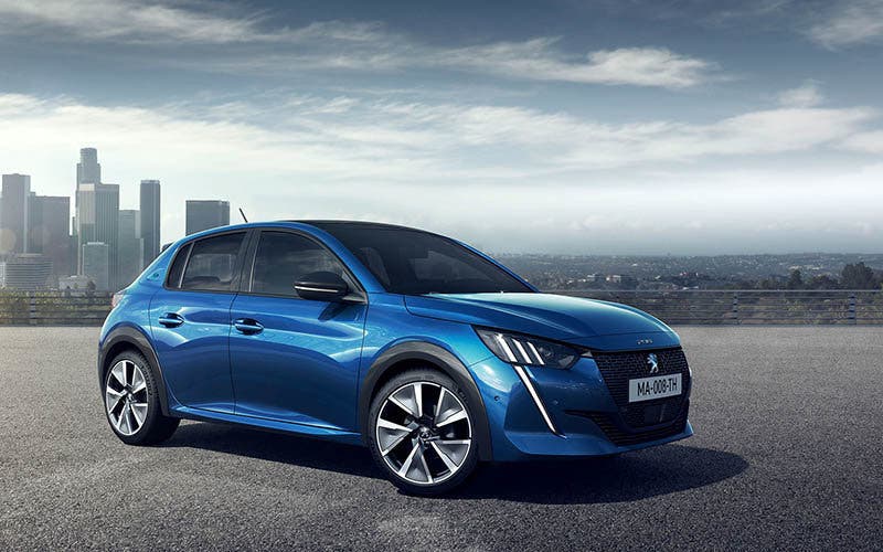 El nuevo Peugeot 208 2019 debuta con una versión 100% eléctrica llamada e-208.