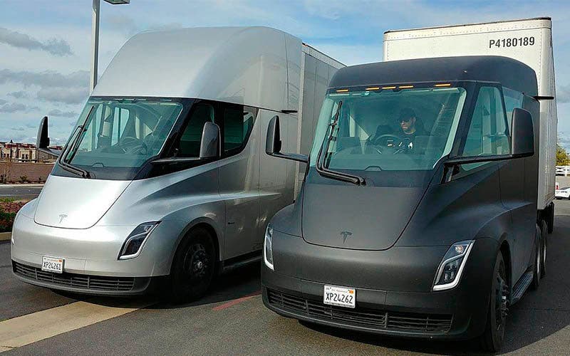 Prototipos del Tesla Semi
