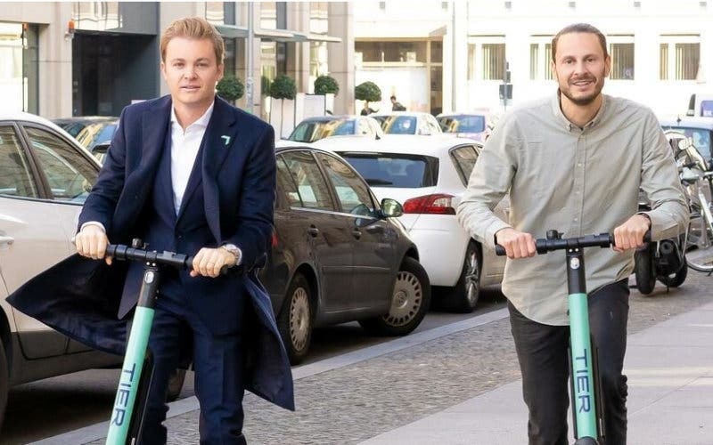 Nico Rosberg invierte en e-Scooter y en su servicio de micromovilidad compartida Tier Mobility