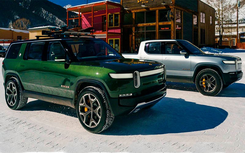 Las furgonetas eléctricas de Rivian podrán compartir su energía
