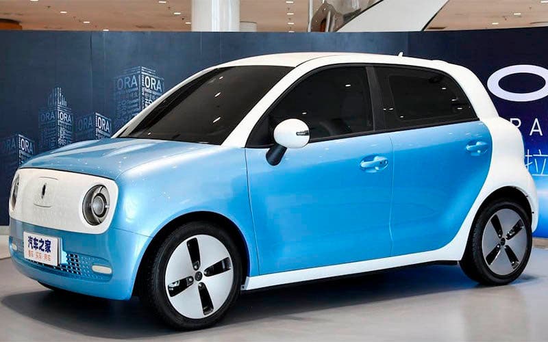 El Ora R1 tiene un diseño exterior similar al del Honda e