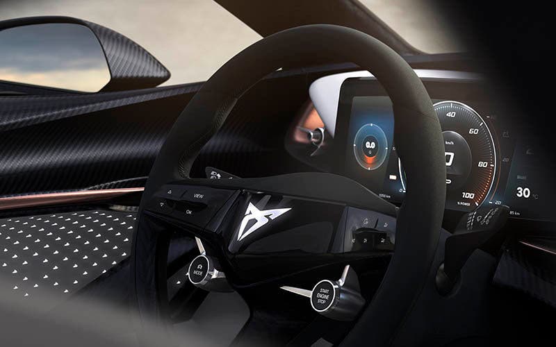 Instrumentación del SUV eléctrico de Cupra