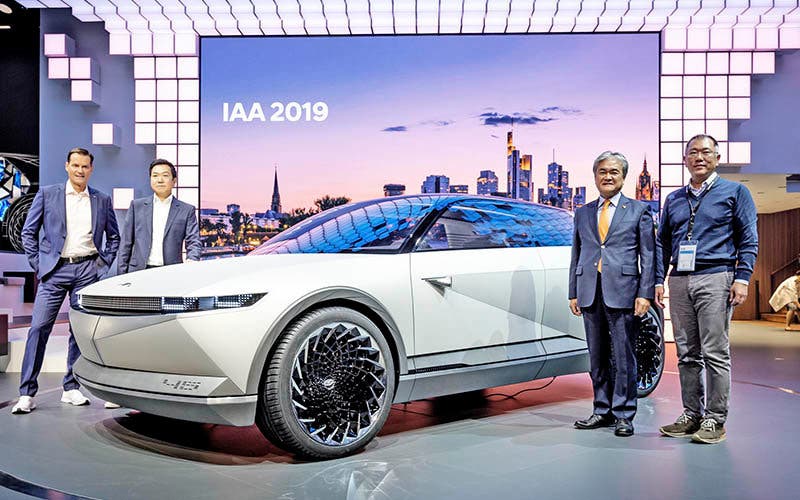 Hyundai presenta en Frankfurt el EV Concept 45