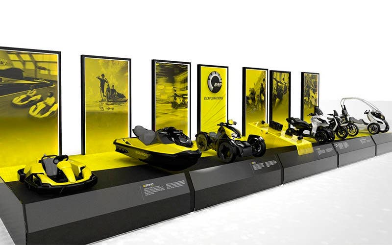 Gama de vehículos eléctricos conceptuales de BRP