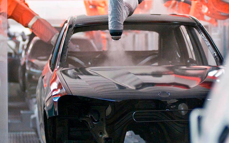 La pintura también es importante en los coches eléctricos y autónomos