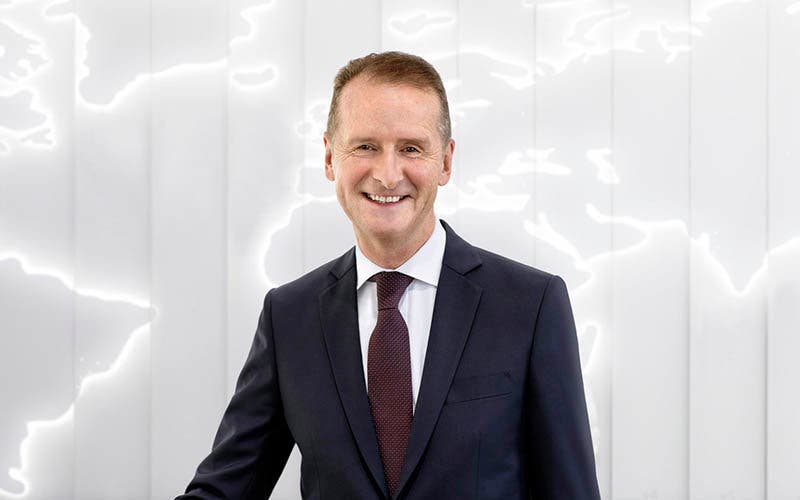 El presidente ejecutivo del Grupo Volkswagen, Herbert Diess