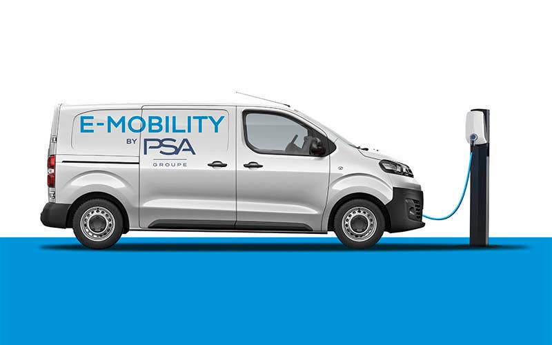 PSA ampliarásu oferta de furgonetas eléctricas Peugeot Expert, Citroën Jumpy y Opel Vivaro