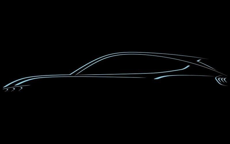 Mustang inspired SUV sketch