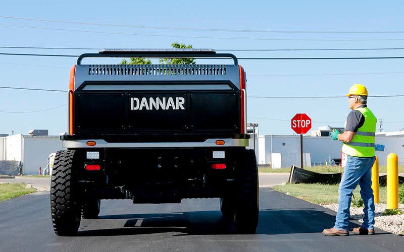 Dannar 4.00, una plataforma eléctrica con baterías de BMW y control remoto