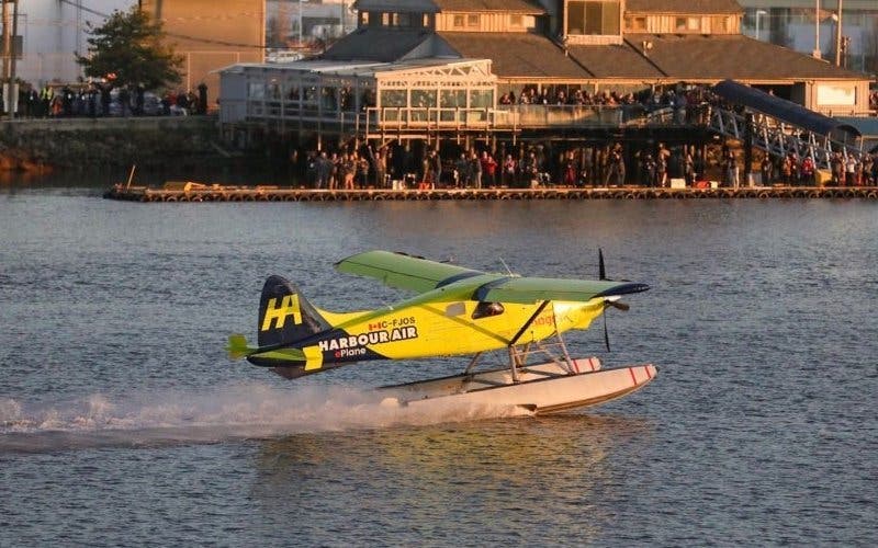 hidroavión eléctrico harbour air