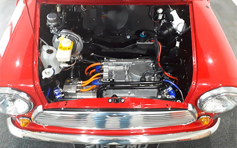 HPV de Swindon Powertrain implementado en un Mini clásico