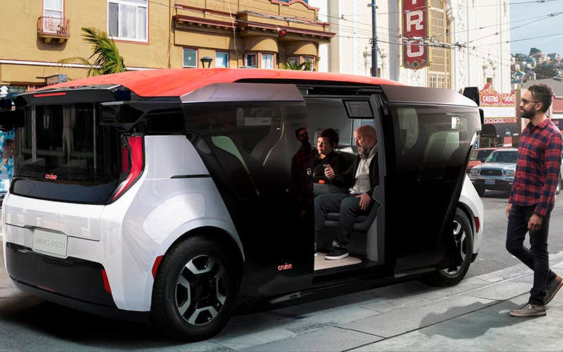 Cruise Origin, eléctrico, autónomo y compartido