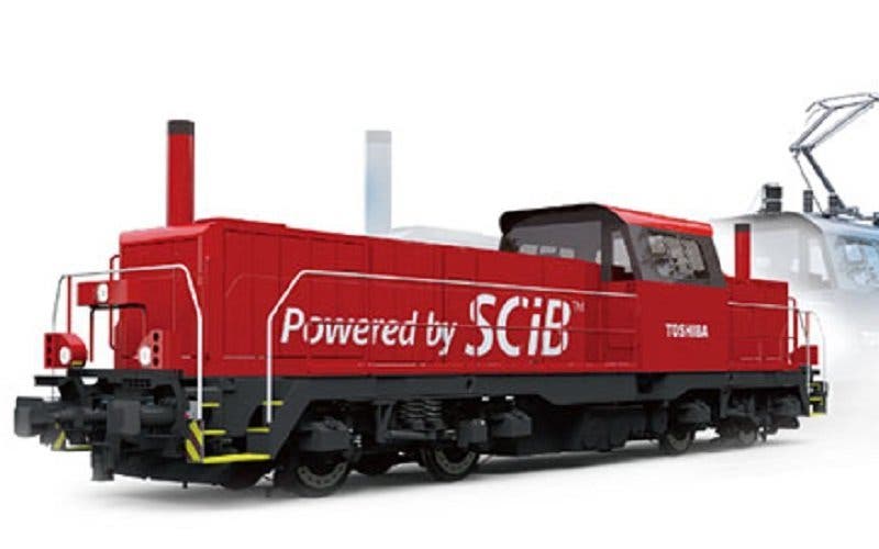 locomotora híbrida Toshiba HDB 800