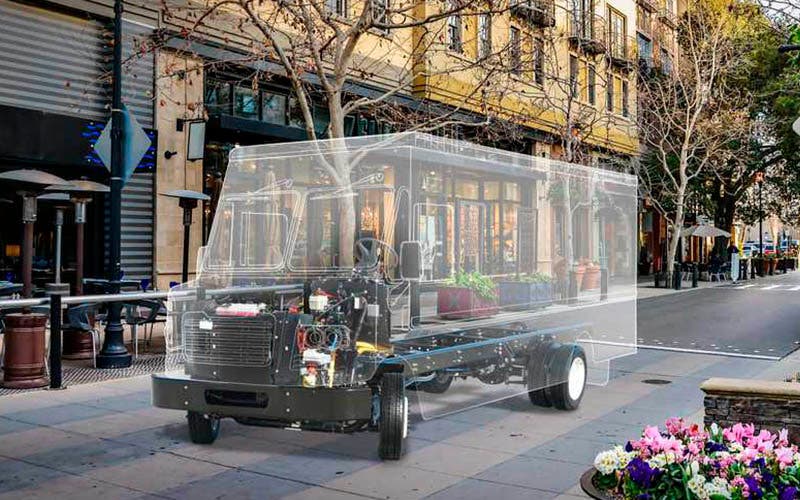 chasis mt50 e proterra Freightliner
