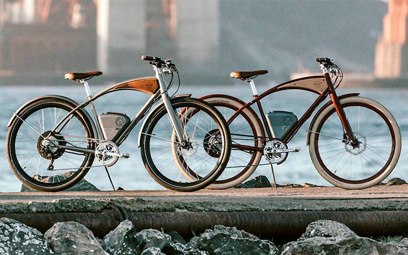 Bicicleta eléctrica Vintage Cafe