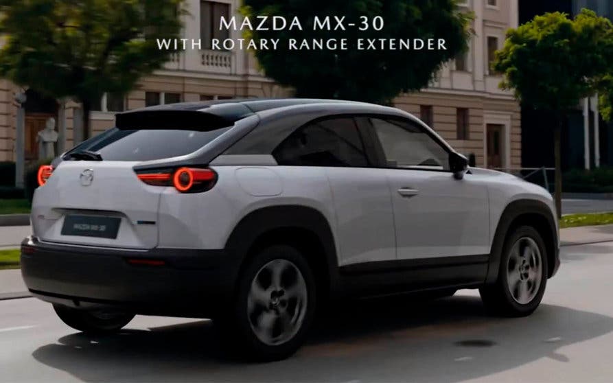 Variante de autonomía extendida con motor rotatvio del Mazda MX-30