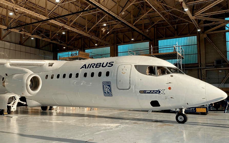 Proyecto E Fan-X de Airbus, Rolls Royce y Siemens