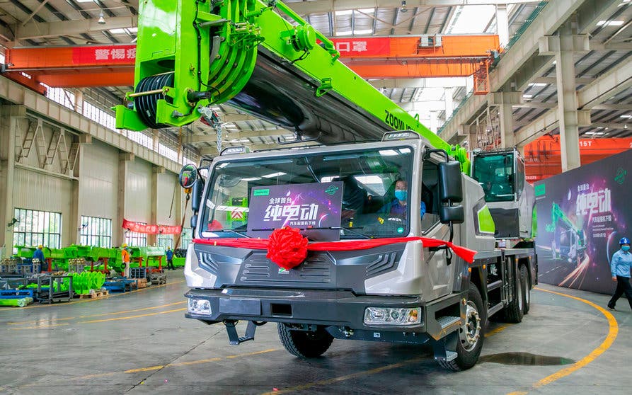camion grua electrico
