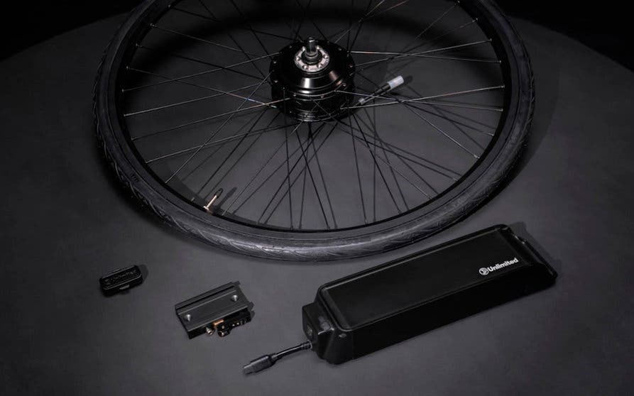 Kit de conversion a bicicleta eléctrica de Unlimited