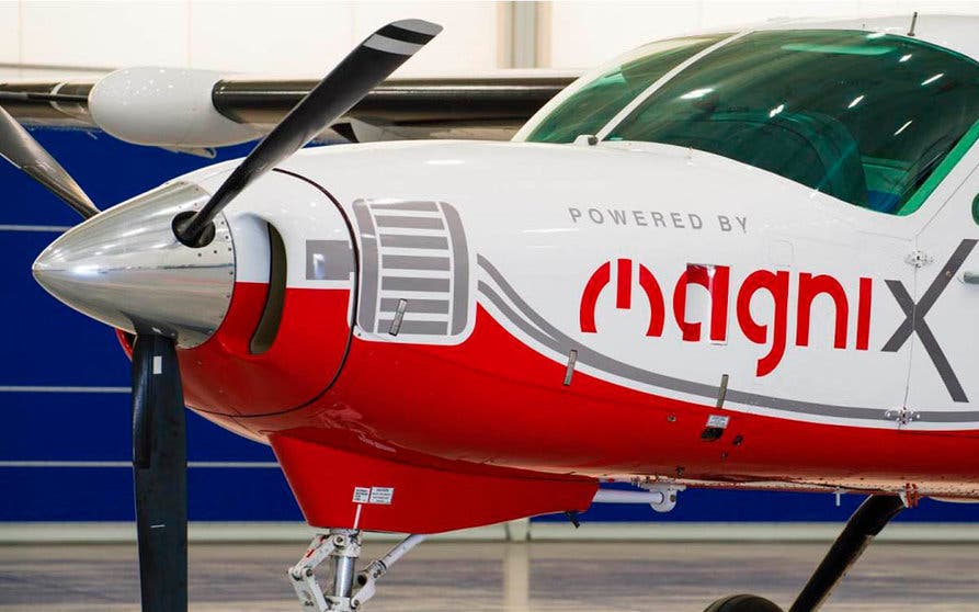 El Cessna eCaravan con el motor Magni500 totalmente eléctrico