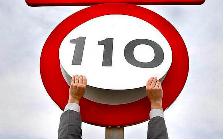 Cambio limite de velocidad 110 kmh
