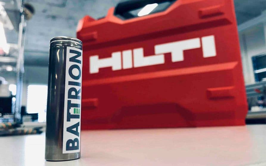 Baterías Aligned Graphite Battrion Hilti.