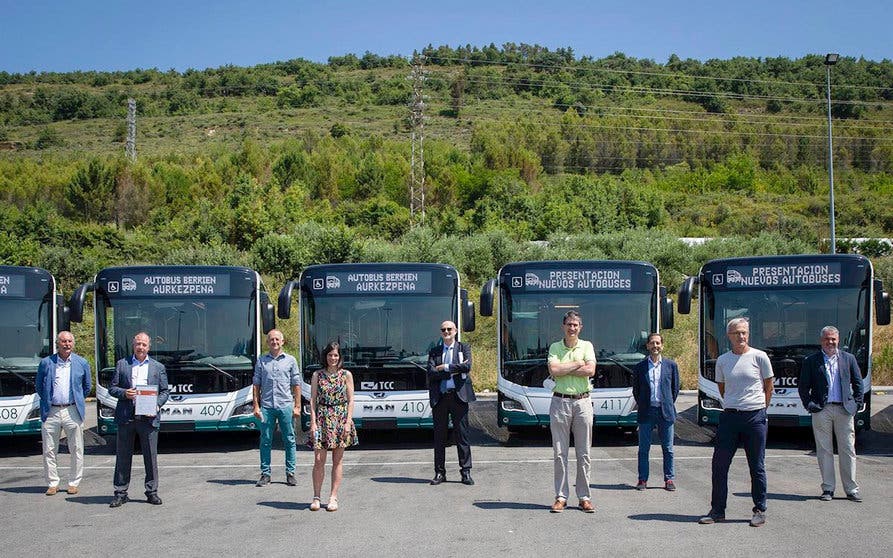 autobuses hibridos pamplona