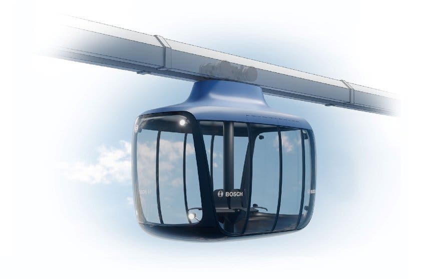 eRopeWay Concept de BOSCH.