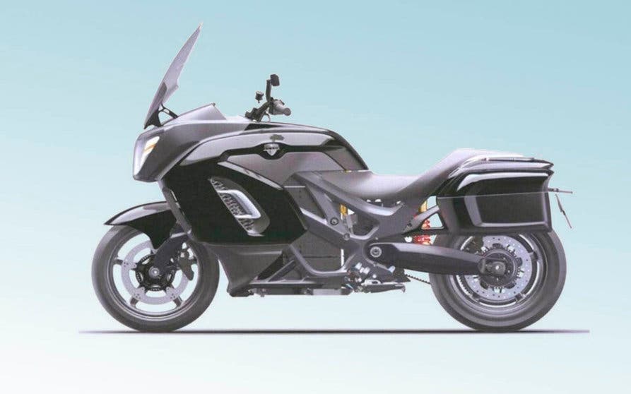 motocicleta electrica rusa Aurus Escort