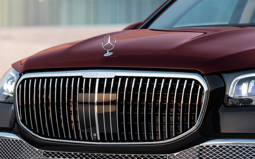 Frontal del Mercedes-Maybach GLS600.