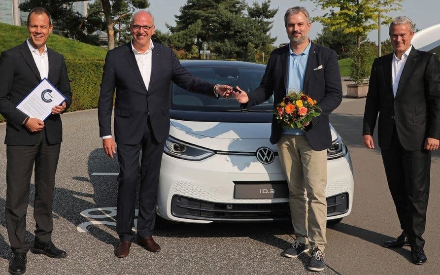 Primera unidad entregada del Volkswagen ID.3.