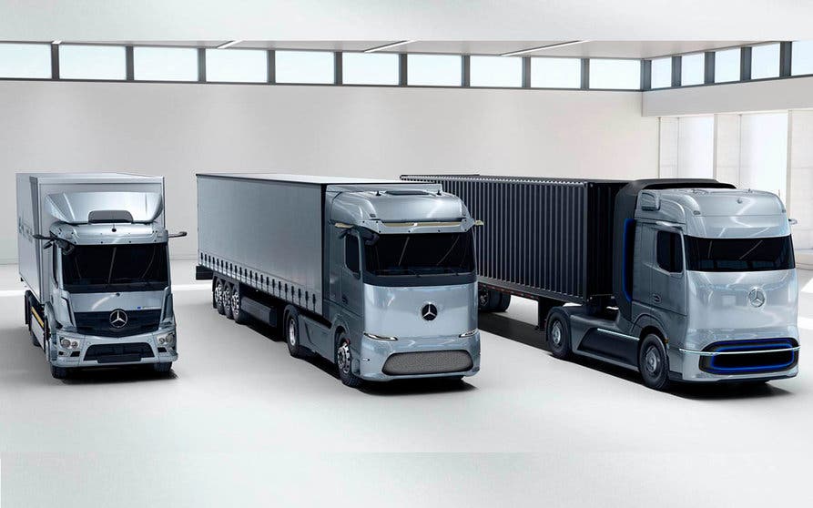 Gama camiones electricos Daimler Trucks