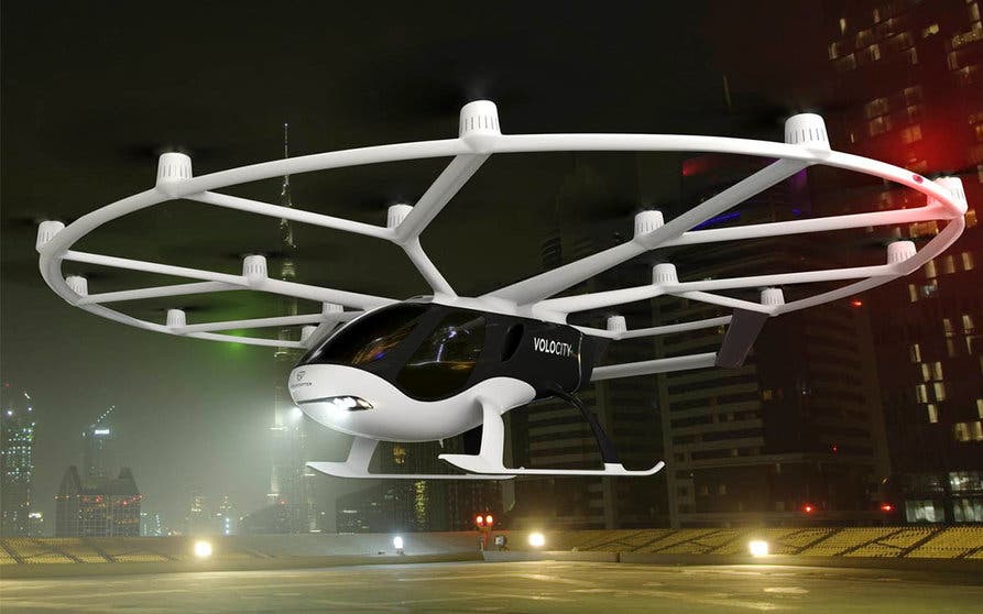 Prototipo del Volocopter