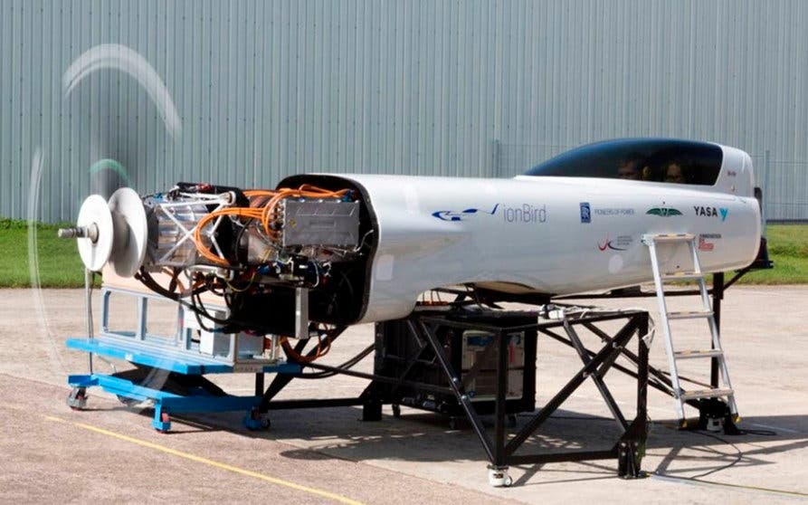 ionbird rolls royce avion electrico recor mundo velocidad