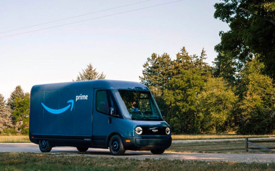 Furgoneta eléctrica de Amazon rivian