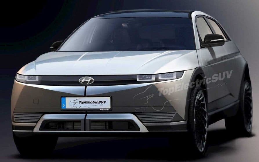 Este es el aspecto que el Ioniq 5 eléctrico podría acabar teniendo.