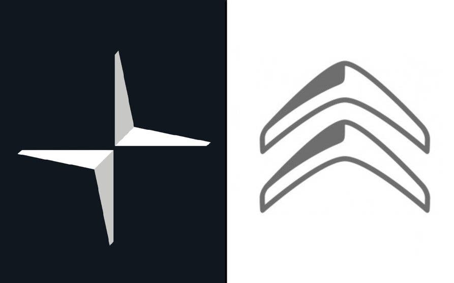 Polestar y Citroën en disputas legales en Francia por una supuesta similitud en sus logos.