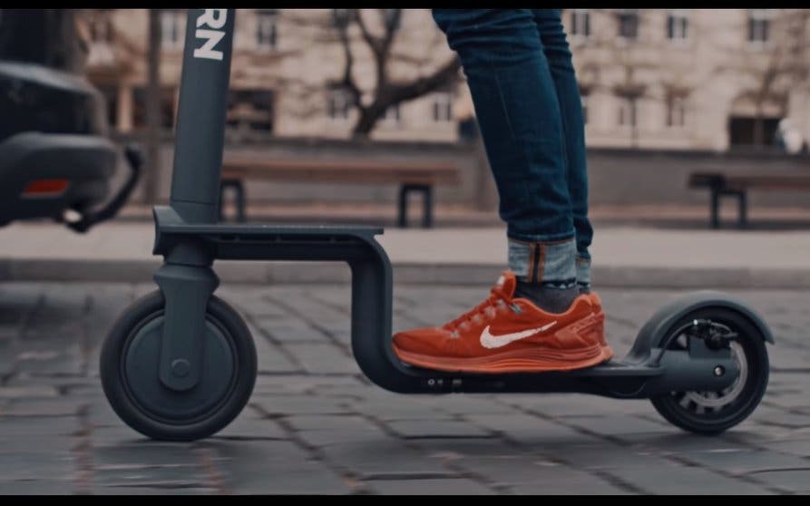 Unicorn, el patinete eléctrico para plataformas de uso compartido.