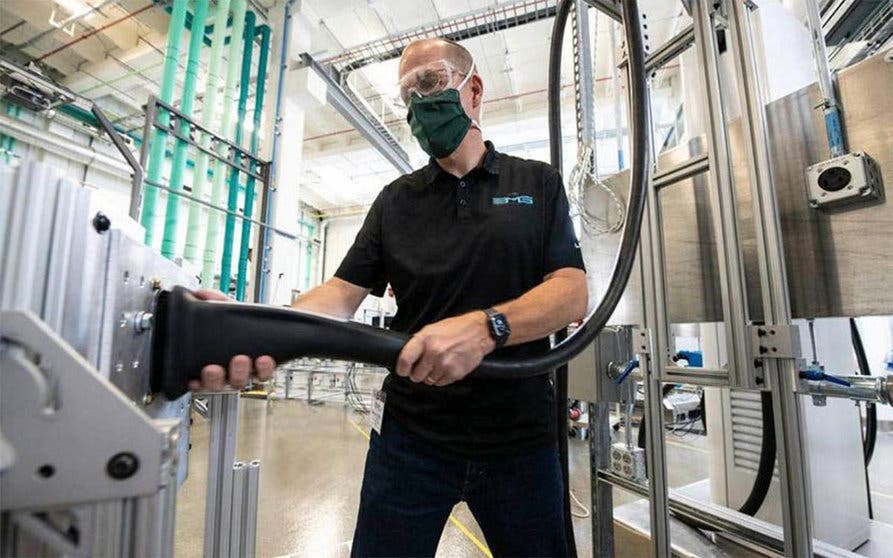 Megawat sistema de carga rápida para camiones eléctricos