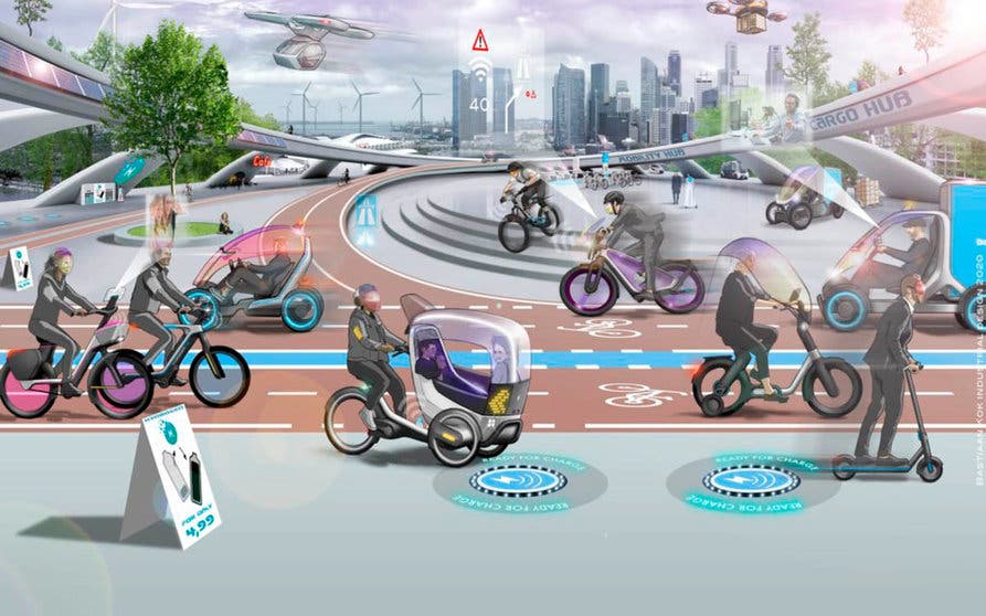 bicicletas eléctricas del futuro Bastiaan Kok y Peter van der Veer